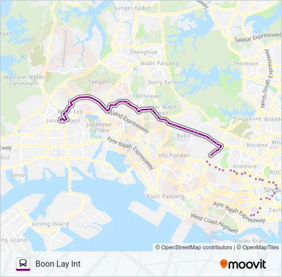 公交174路的线路图