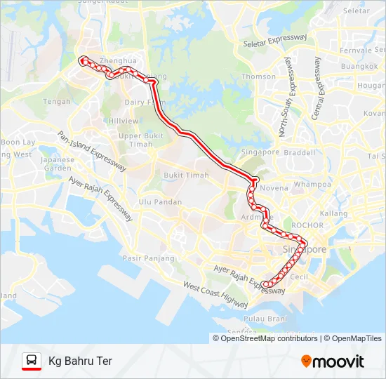 公交190路的线路图
