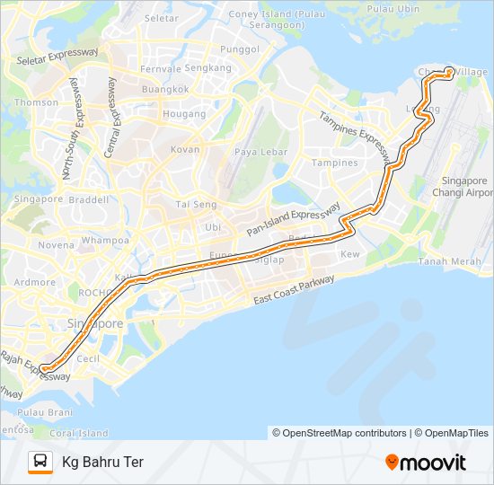 2 Bus Line Map
