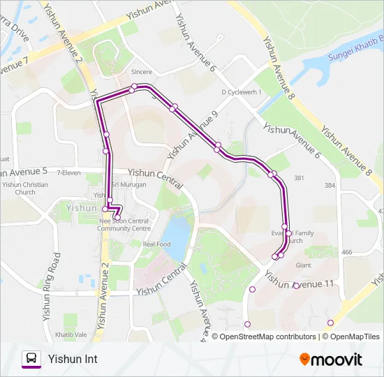 公交804路的线路图