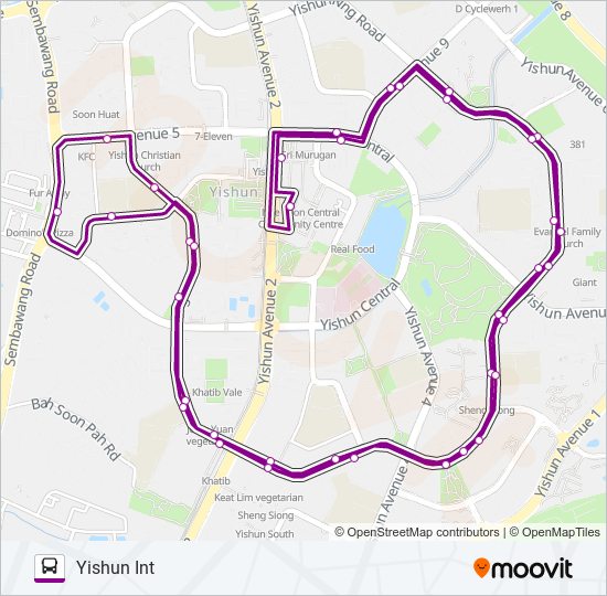 Bus 807 Route Map 807 Route: Schedules, Stops & Maps - Yishun Int (Updated)