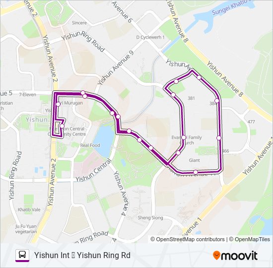 Bus 806 Route Map 806 Route: Schedules, Stops & Maps - Yishun Int (Updated)