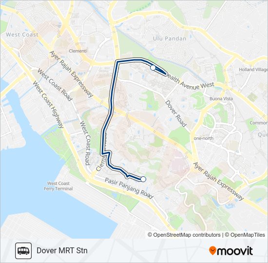 ISS SHUTTLE Bus Line Map