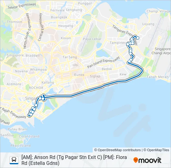 公交753路的线路图