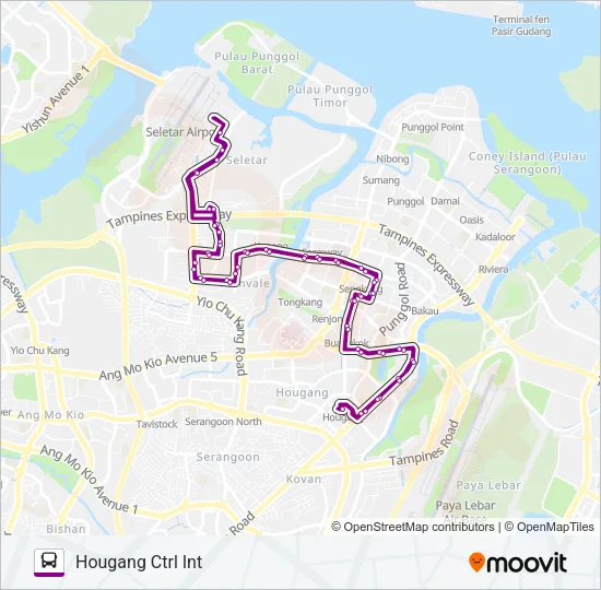 公交102路的线路图