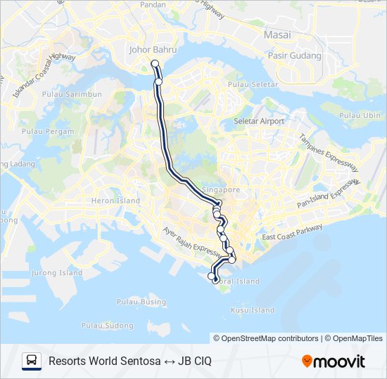 公交TS8路的线路图