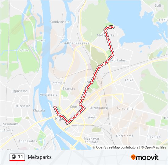 11 Route Schedules Stops Maps Me aparks Updated