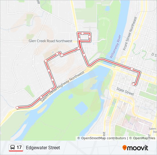 Route Map To Salem 17 Route: Schedules, Stops & Maps - West Salem (Updated)