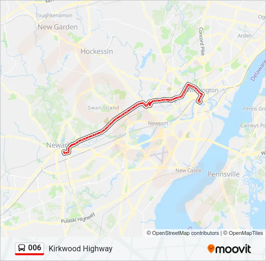 006 Bus Line Map