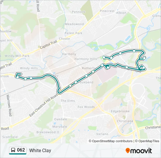 062 Bus Line Map