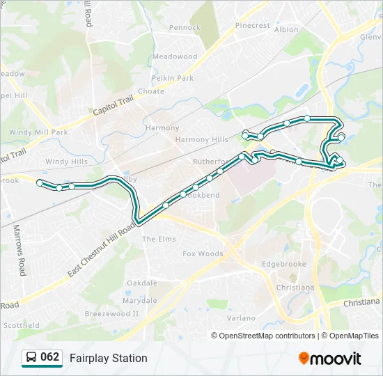 062 Bus Line Map