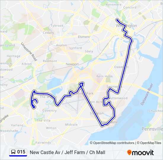 015 Bus Line Map