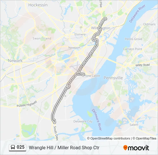 025 Bus Line Map