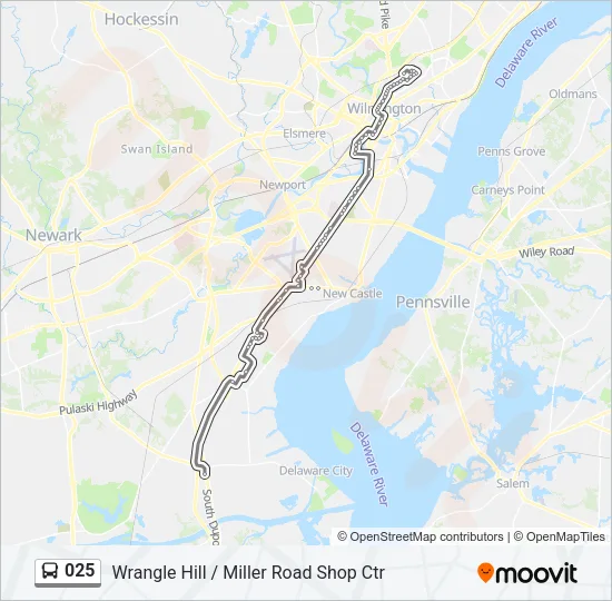 025 Bus Line Map