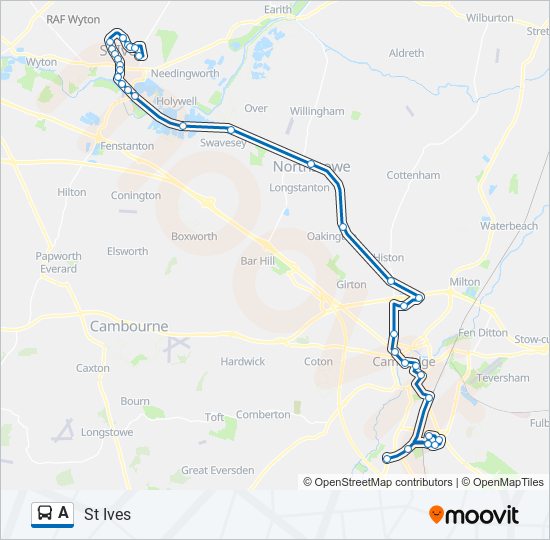 A Bus Line Map