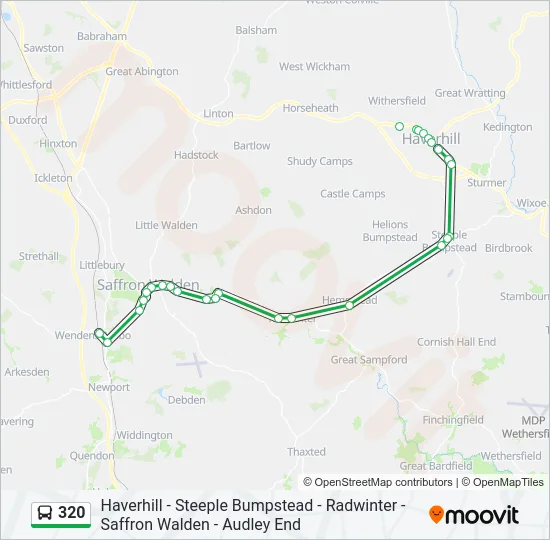 320 Bus Line Map