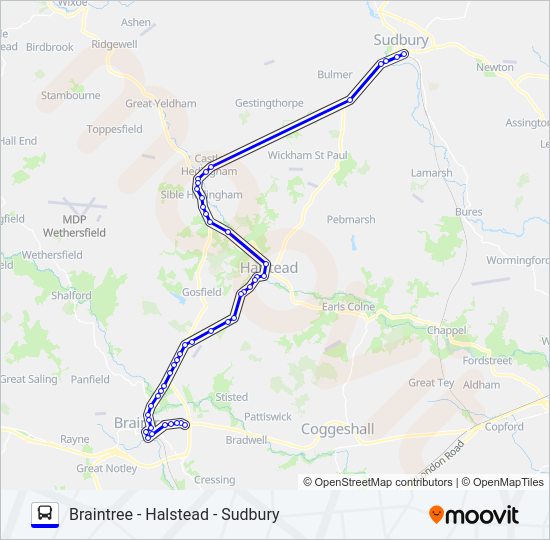 60|CENTRAL CONNECT Bus Line Map