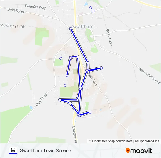 10|GO TO TOWN Bus Line Map
