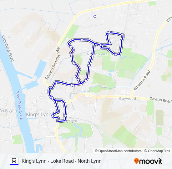 2|GO TO TOWN Bus Line Map