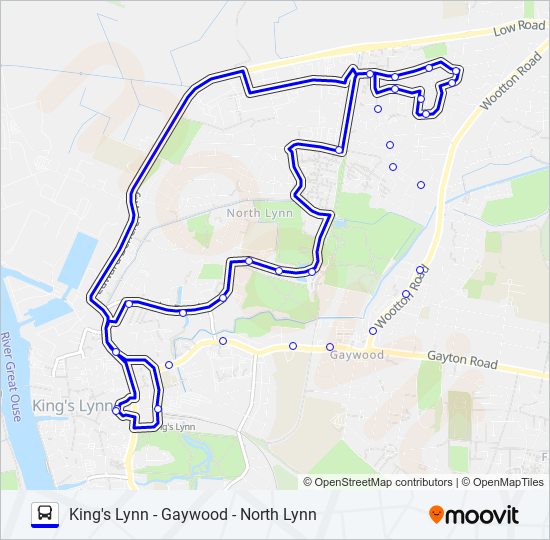 4|GO TO TOWN bus Line Map