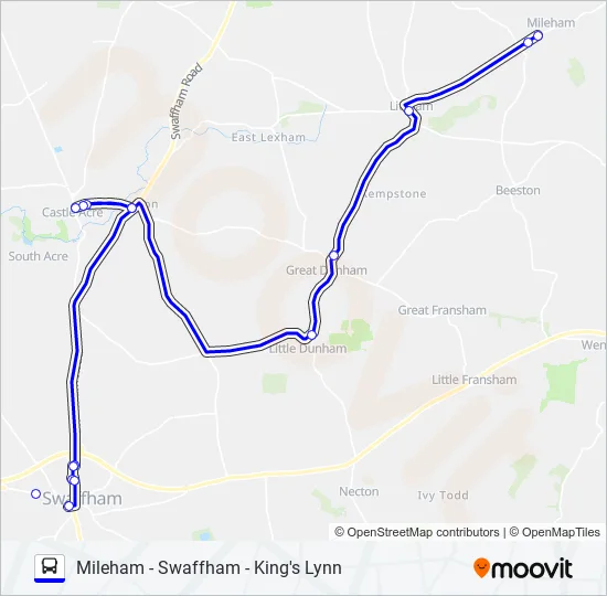 32|GO TO TOWN Bus Line Map