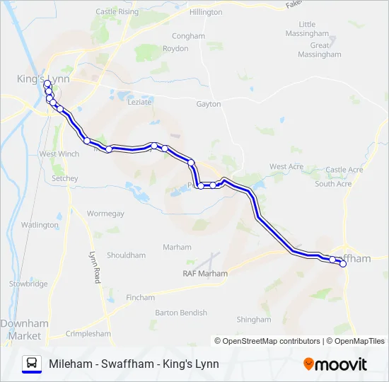 32|GO TO TOWN Bus Line Map