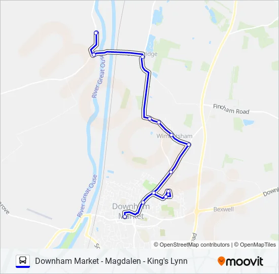 47|GO TO TOWN Bus Line Map