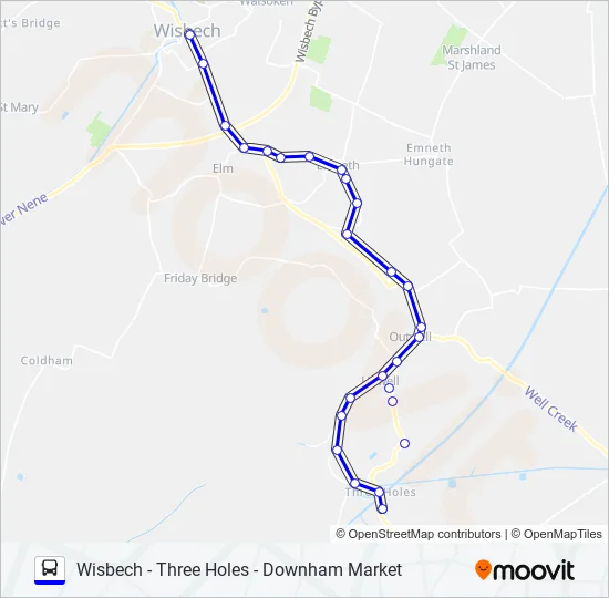 60|GO TO TOWN Bus Line Map