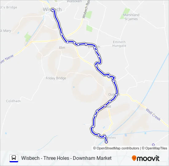 60|GO TO TOWN Bus Line Map