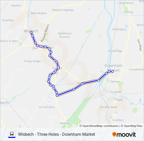 60|GO TO TOWN Bus Line Map