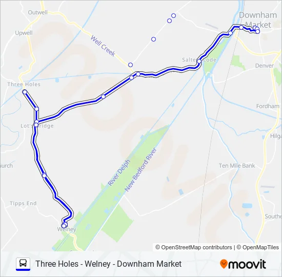 61|GO TO TOWN Bus Line Map