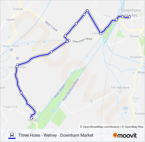 61|GO TO TOWN Bus Line Map