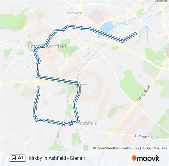 a1 Route Schedules, Stops & Maps Oakham Business Park (Updated)