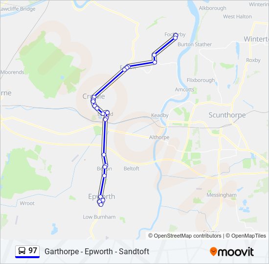 97 Route: Schedules, Stops & Maps - Epworth (Updated)