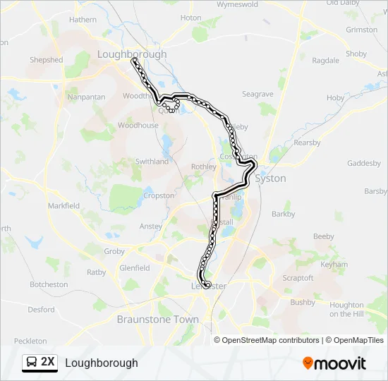 2X  Line Map