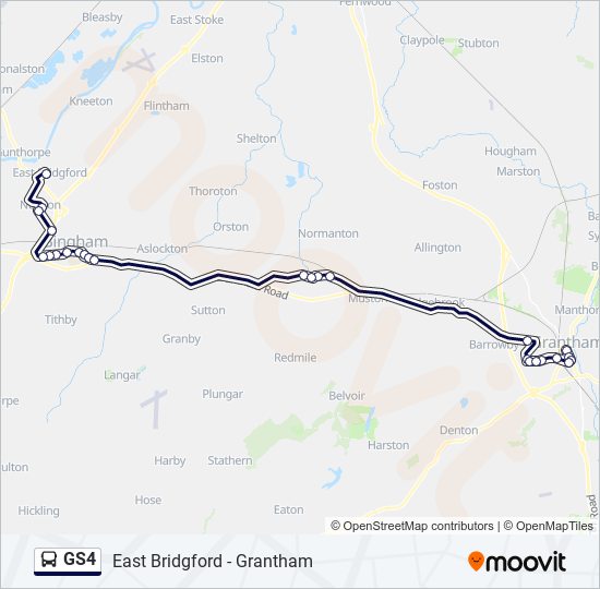 GS4 bus Line Map