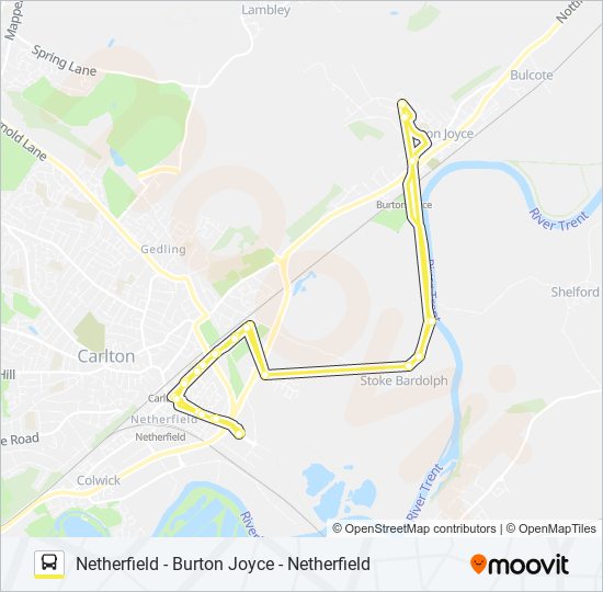 775|NOTTSBUS CONNECT Bus Line Map
