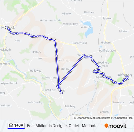 143A  Line Map