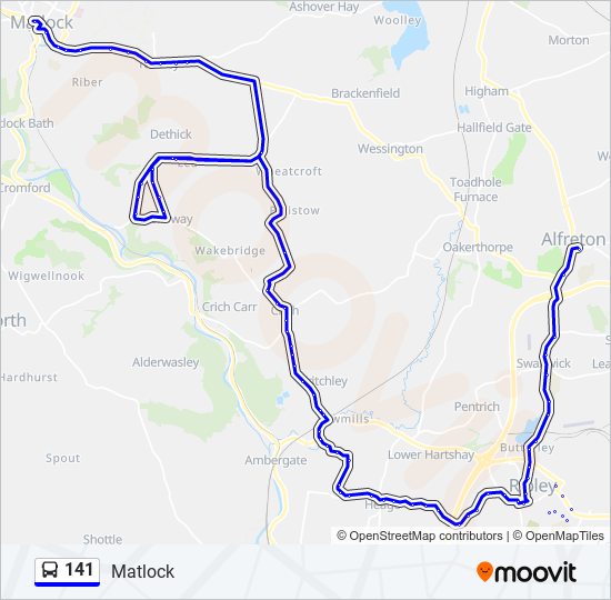 141  Line Map