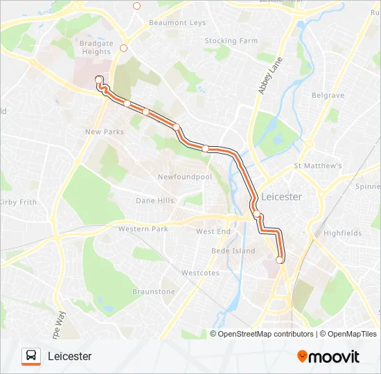 HH|HOSPITAL HOPPER Bus Line Map
