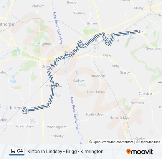C4 Bus Line Map