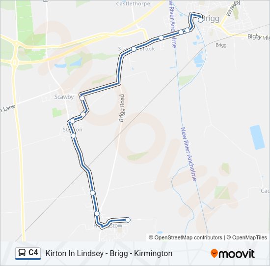 C4 Bus Line Map