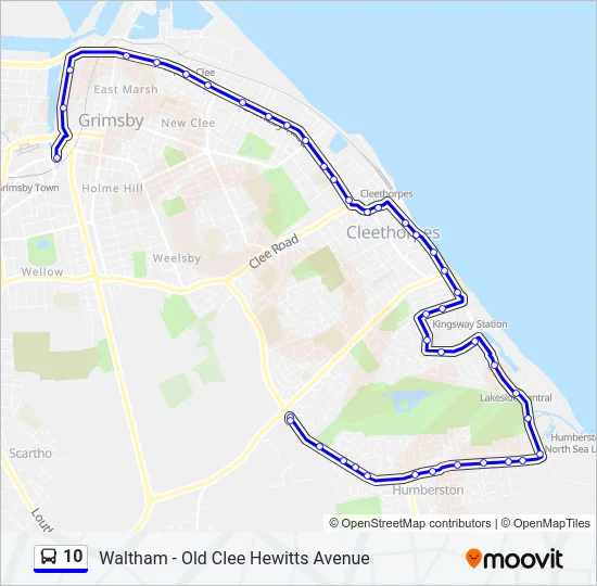 10  Line Map