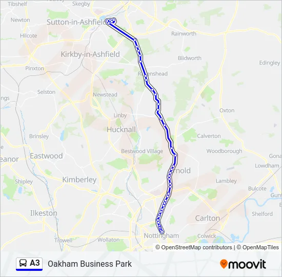 A3  Line Map