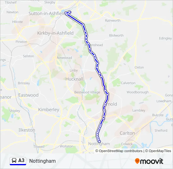 A3  Line Map