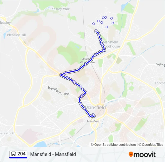 204  Line Map