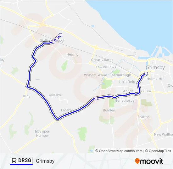 DRSG Bus Line Map