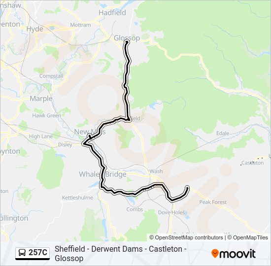 257C  Line Map