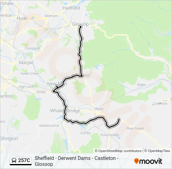 257C  Line Map