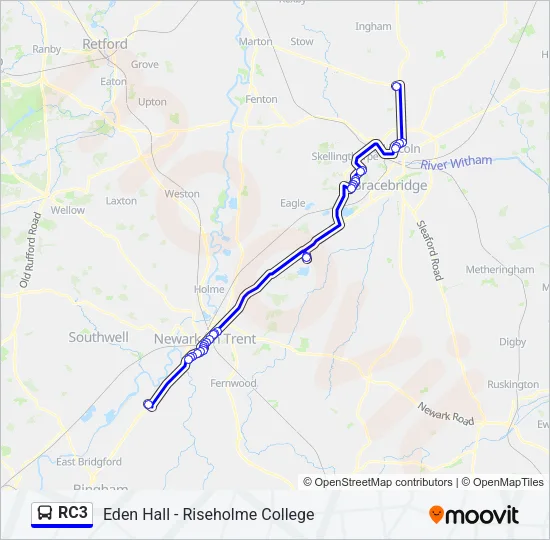 RC3 Bus Line Map